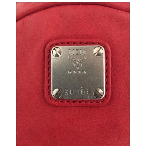MCM Red Backpack - Picture 7 of 11